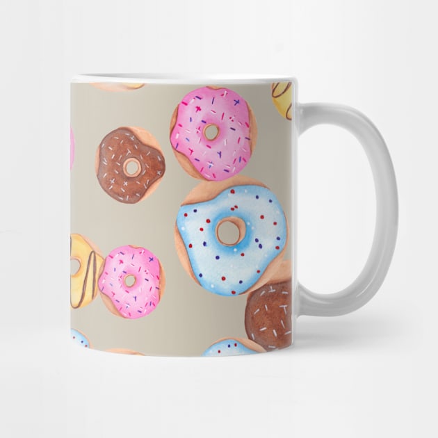 Donut pattern by RosanneCreates